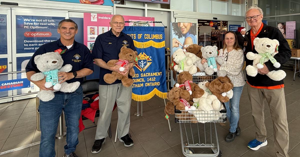 Knights Of Columbus - TEDDY BEAR GIFTING OF LOVE