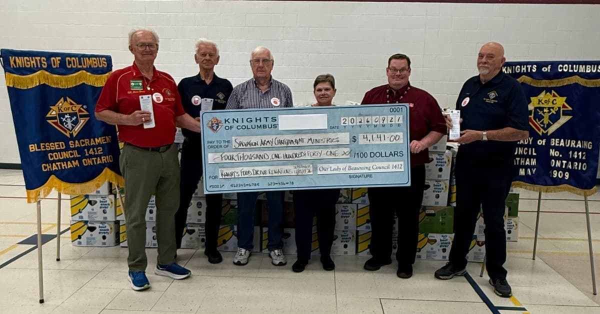 Knights of Columbus Council #1412 - MEGASIZED FALL FOOD DRIVE 2026
